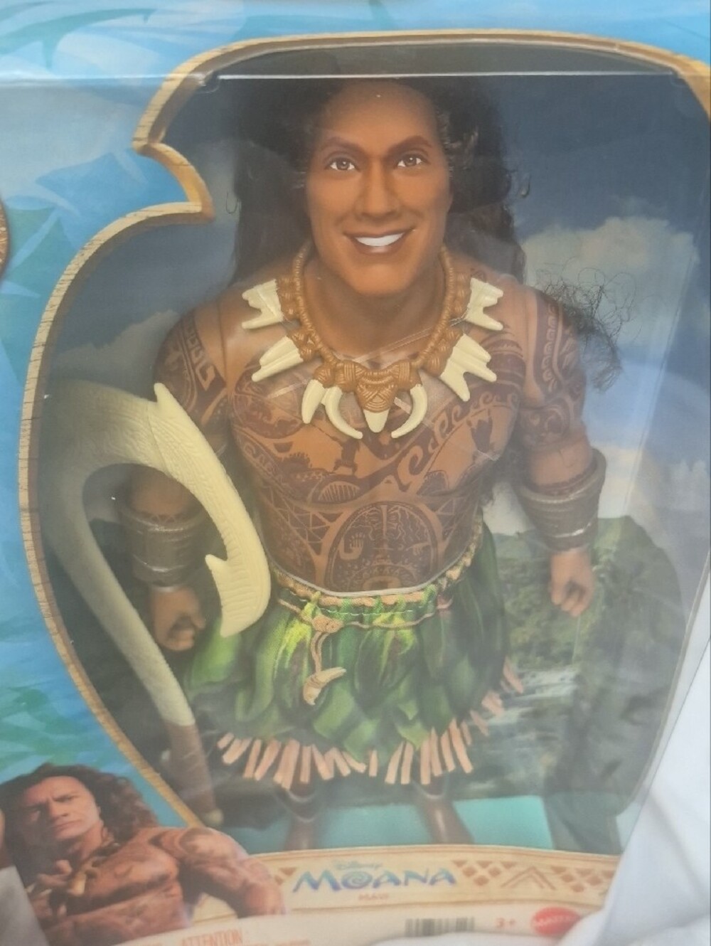 New In Box Disney Live-Action Moana Maui Fashion Doll - Picture 2 of 7